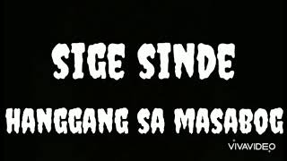 Jnske G Crsp- Sige Sinde (Lyrics)