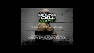 Tom Clancy's Splinter Cell Double Agent PS2 2006 Michael Ironside Sam Fisher