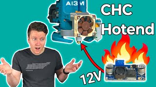 Triangle Labs CHC Hotend Caused Fire | Dangerous 12V 3D Printer Upgrade