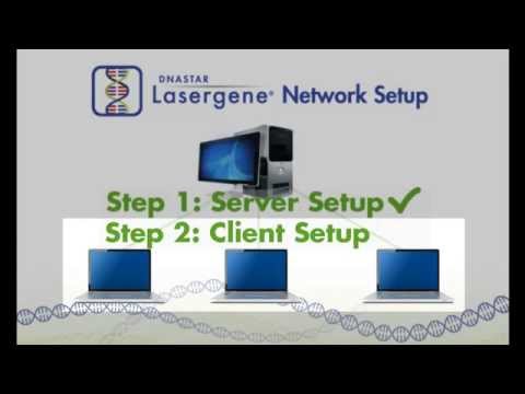 DNASTAR - Setting up a Lasergene Network