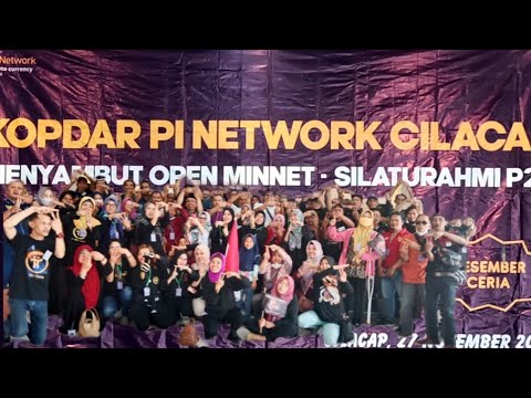 Pembukaan acara kopdar Pi Network Cilacap ( menyambut open mainnet - silahturahmi P2P ) tgl 27-11-22