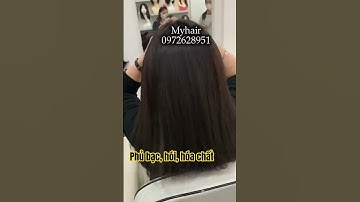 tóc giả che phủ đỉnh đầu hói bạc #tocgiasieudadau #hairstyle