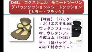 EXGEL　エクスジェル　モニートツーリング バッククッション