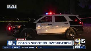 Man shot, killed in Tempe