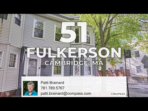 51 Fulkerson Street, Cambridge, MA home video tour