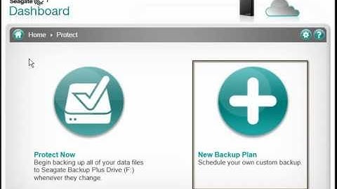 Backup Plus New Backup Tutorial