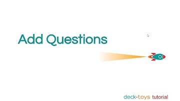 Deck.Toys Tutorial - Add Notes & Questions