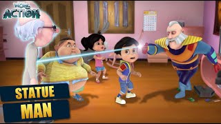 Game से बाहर Aagaya Statue Man | 56 | Hindi Kahani | Wow Kidz Action | Statue Man | #spot screenshot 2