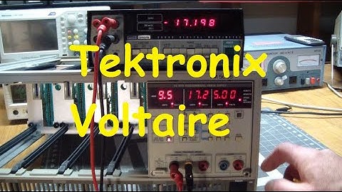 AE#212 Checking Out A Tektronix PS-5010 Programmable Power Supply
