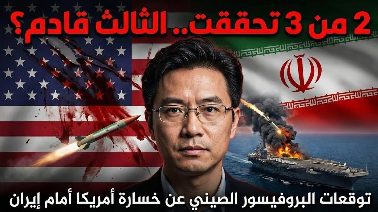 الصيني الذي رأى نهاية الهيمنة الامريكية في حرب إيران ترامب + حرب إيران + خسارة أمريكا | تحليل مذهل 