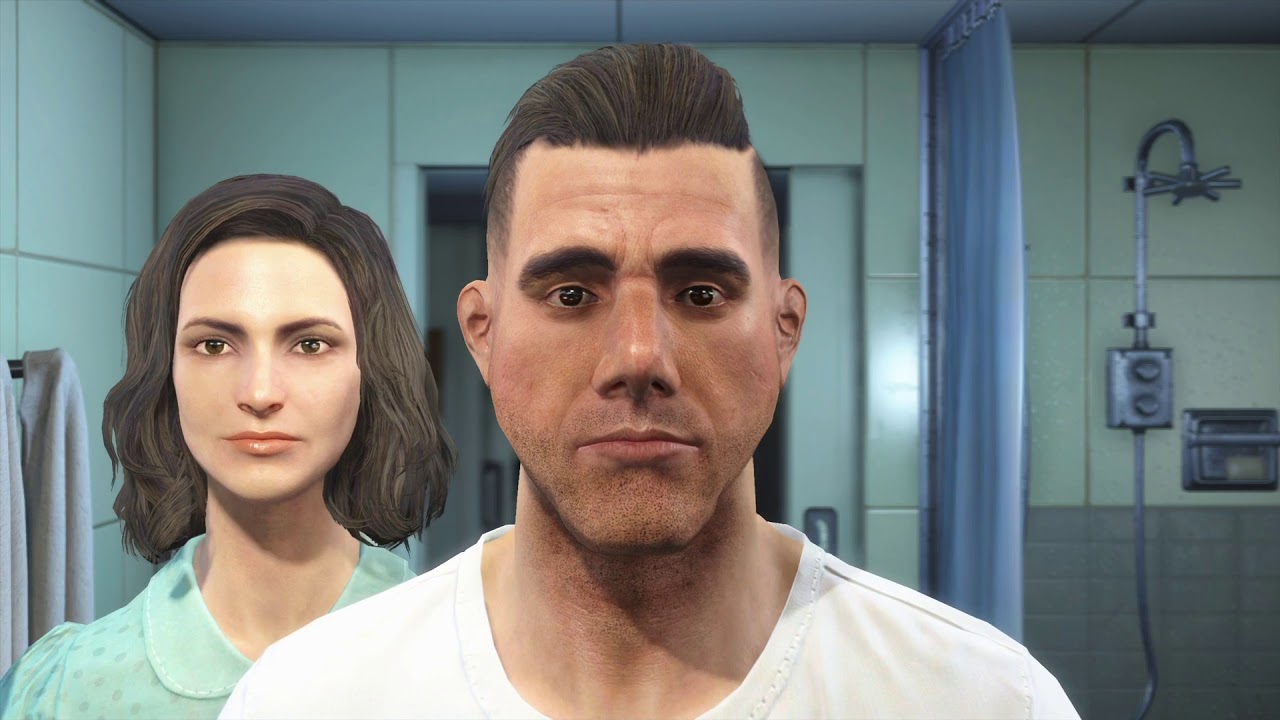 Fallout 4 hair male фото 70