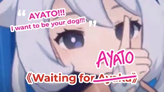 Chinese YouTuber loses her mind over Ayato's voice reveal (+ voice actor) [Genshin Impact]