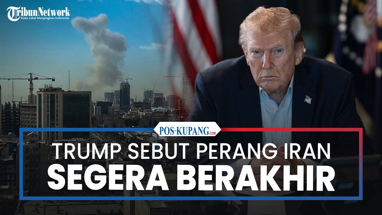 Trump Sebut Perang Iran Akan Segera Berakhir