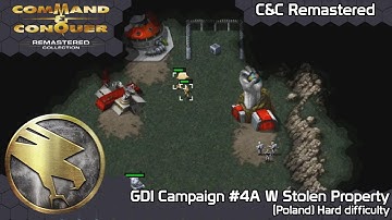 Command & Conquer Remastered - GDI mission #4A W Stolen Property (Hard Difficulty)