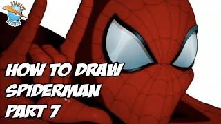 How to Draw: Spiderman part 7 Soft Glow screenshot 3