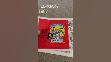ORIGINAL 15 Garbage Pail Kids Series Wrappers Countdown!