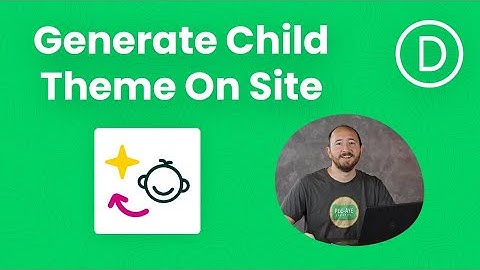How To Generate A Divi Child Theme Directly On Your Site Using Divi Assistant