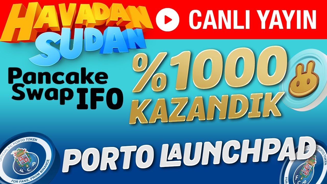 Porto Binance Launchpad Ve Pancakeswap fosu Metaverseden Para 