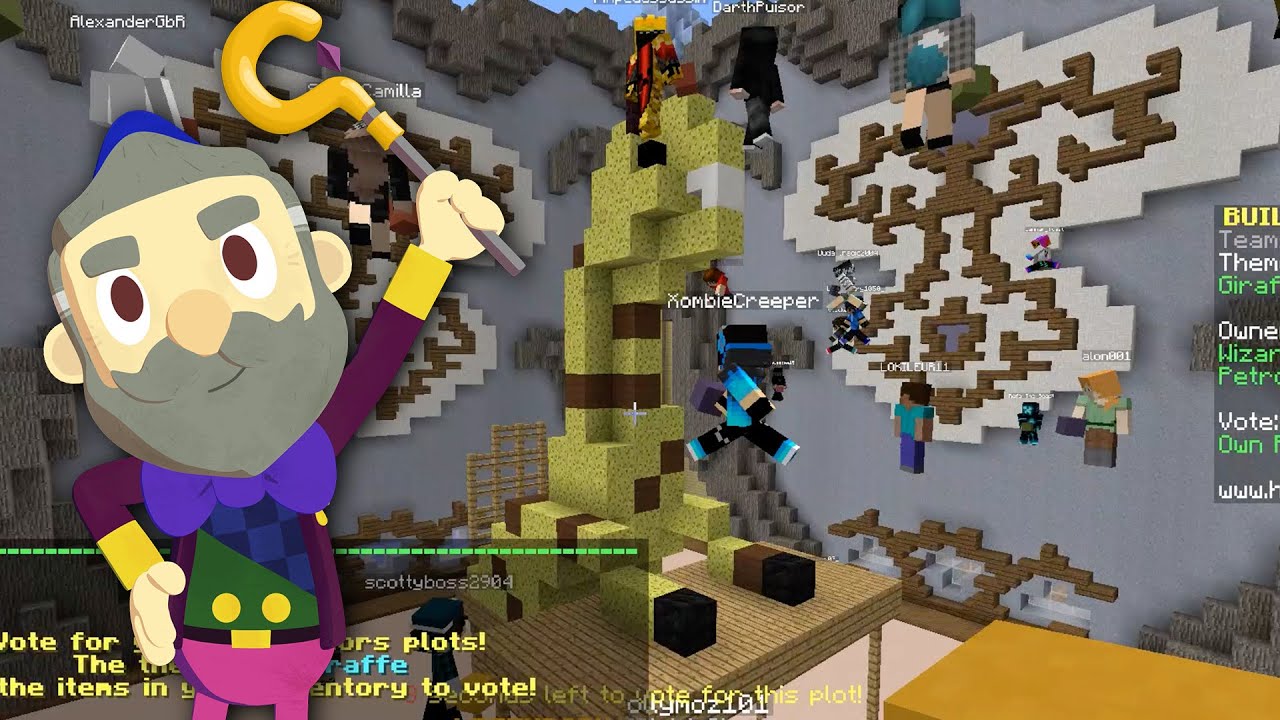 hypixel Team Build Battle Giraffe YouTube