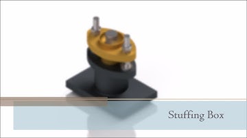 Stuffing Box assembly animation | Autodesk Inventor