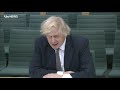 Live: Boris Johnson faces MPs' questions at Liaison Commitee.