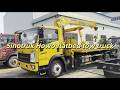 Sinotruk HOWO Flatbed Tow Truck with Crane | 3-in-1 Recovery, Lifting &amp; Transport Solution