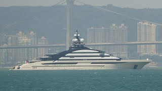 M/V NORD (Lürssen 142m superyacht ) Russian Billionaire’s Superyacht @ Hong kong