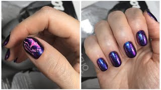 Новогодний дизайн ногтей 2021/Маникюр левой рукой/Nail Trends 2021