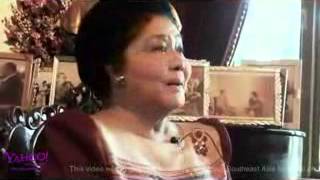 Imelda Marcos talks about getting old and wanting more shoes