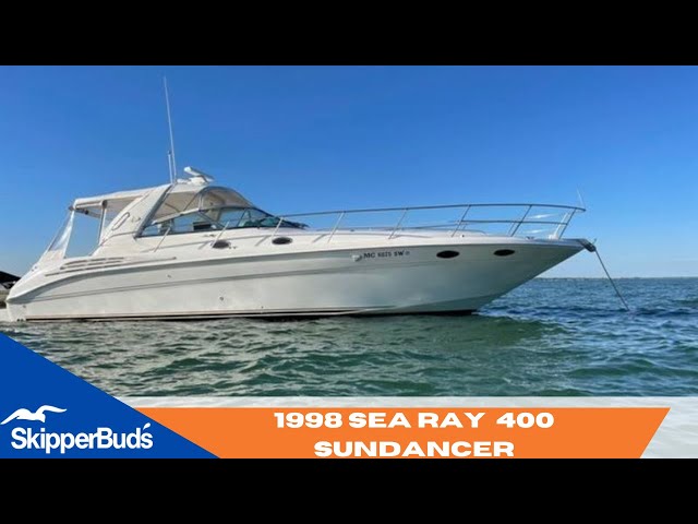 1998 Sea Ray 400 Sundancer Tour SkipperBud's 