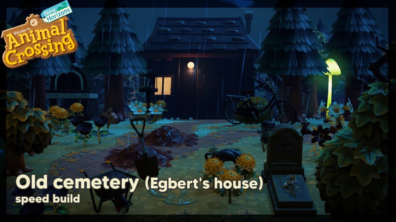 Old cemetery (Egbert's house) 🐣👻 // Animal Crossing Farmcore island