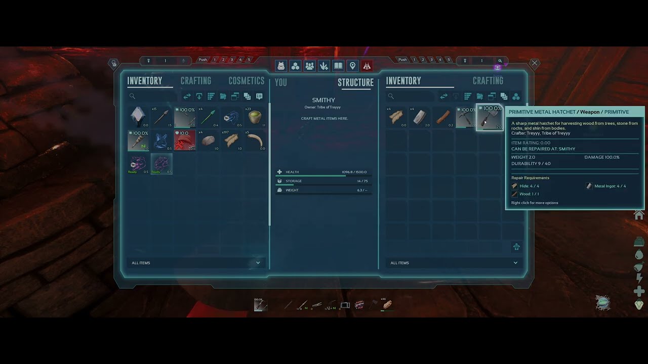 Ark Survival Ascended Lost Colony Smithy Bug 