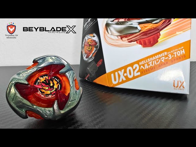 Beyblade X UX-02 Hells Hammer 3-70H Review [EP.347] - YouTube