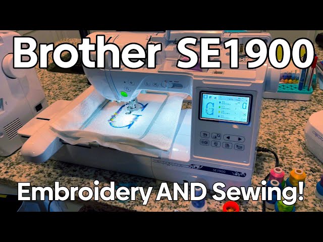 BROTHER SE1900 UNBOXING AND DEMO! feat. Heather Banks 