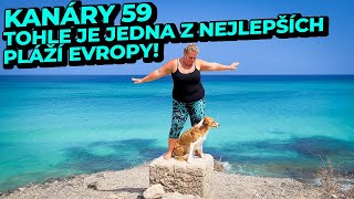 Tohle je jedna z nejlepších pláží Evropy! Úžasné pláže Fuerteventury! - Kanáry 59