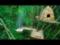 Girl Living off Grid, Upgrading the Tree House Dom with Kitchen Space