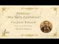 ロマンツァ「希望の星へ」:V.ロバウディ(原曲復元・校訂:横澤恒) Romanza &ldquo;Alla Stella Confidente&rdquo; : Vincenzo Robaudi  独唱:和田悠花