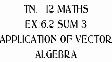 tn samacheer 12th maths exercise 6.2sum 3