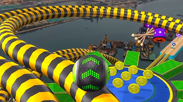 Going Balls - NEW SpeedRun Gameplay 🌟 Striped Level 6953