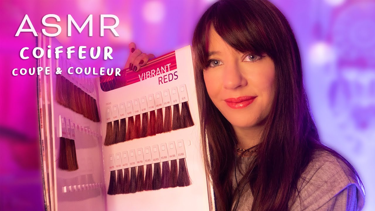 ASMR FR | Roleplay coiffeur réaliste ✂️ Coupe/couleur/coiffage