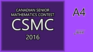 CSMC 2016 A4