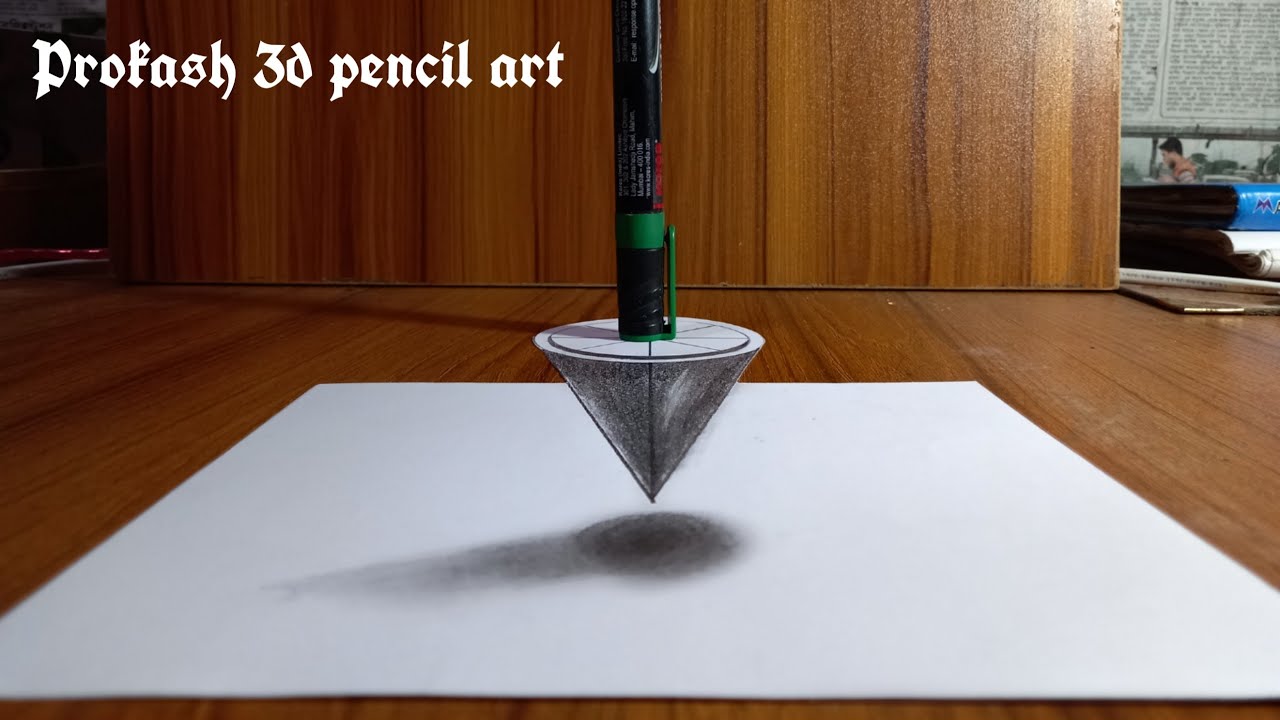 How to draw 3d pencil art. step by step kasimir pencil art. - YouTube