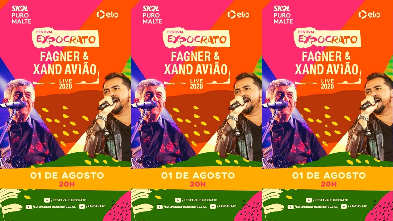 Fagner & Xand - Live Festival Expocrato 2020 - Forró - Sua Música - Sua  Música