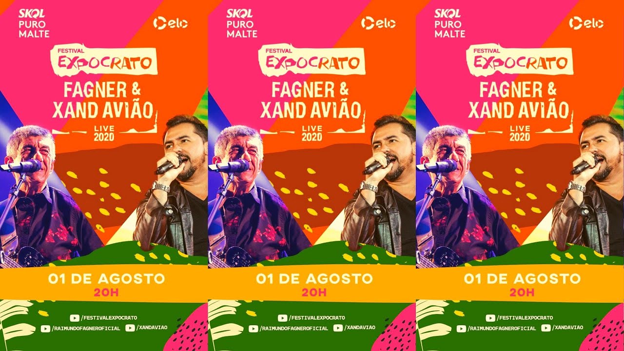 Live Fagner e Xand Avião Expocrato 2020 Sem Vinhetas - Forró - Sua Música - Sua  Música