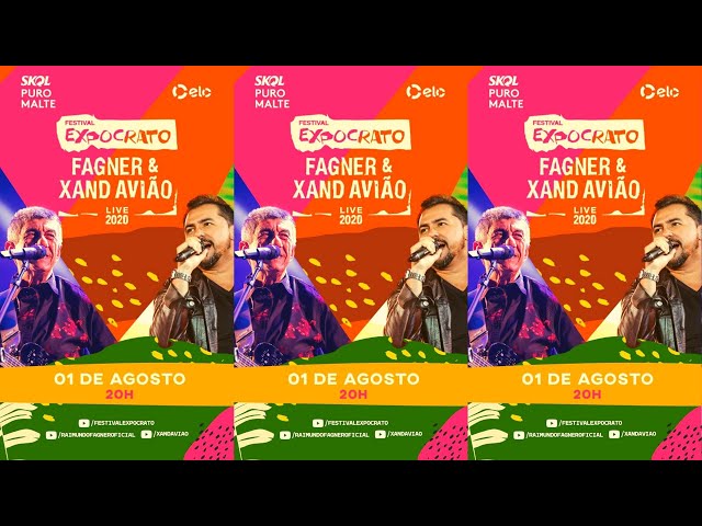 Fagner & Xand - Live Festival Expocrato 2020 - Forró - Sua Música - Sua  Música