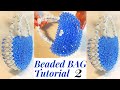 HOW TO MAKE A BEADEDBAG/SEMI-BEADED BAG/CIRCLE DIY BEADED BAG/BEADED PURSE TUTORIAL/BEADBAG TUTORIAL