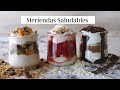 Meriendas fáciles, rápidas y SANAS - 🍨🍓 3 recetas con yogurt natural sin azúcar