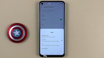 How to change the app notification icon badge on OPPO A52 Android 11