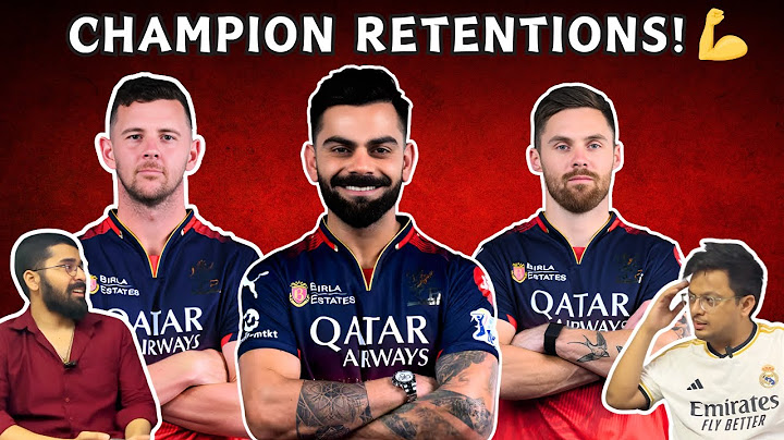 IPL 2026: RCB's Probable Retention List