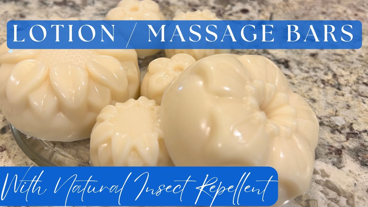 DIY Bug Repellent Lotion Bars All Natural Insect Repellent for Kids